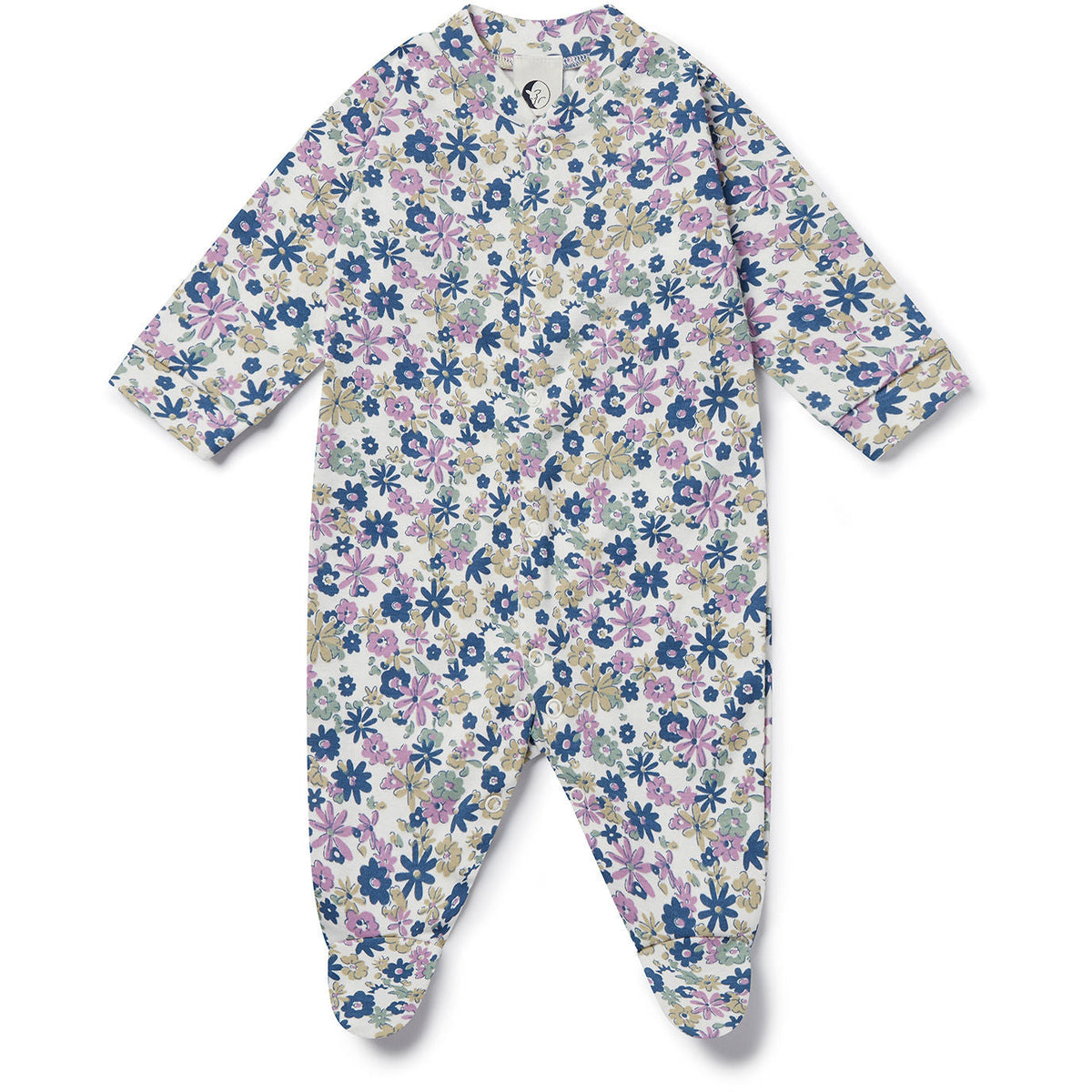 Baby Sleepsuit | Wildflower – Little Pinwheels