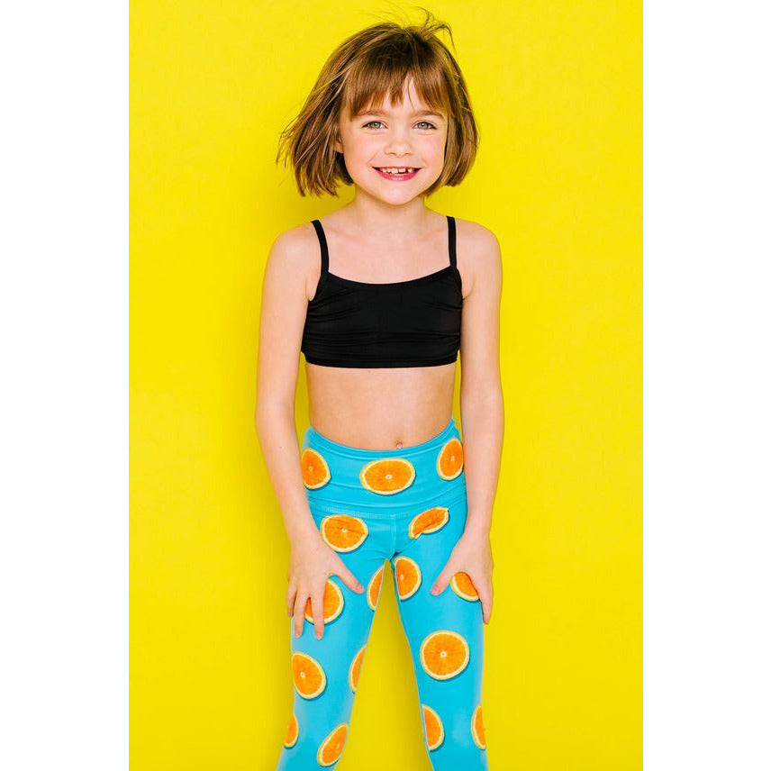 Flexi Yoga Pants Kids and Minis  Oranges of My Eyes – Little Pinwheels