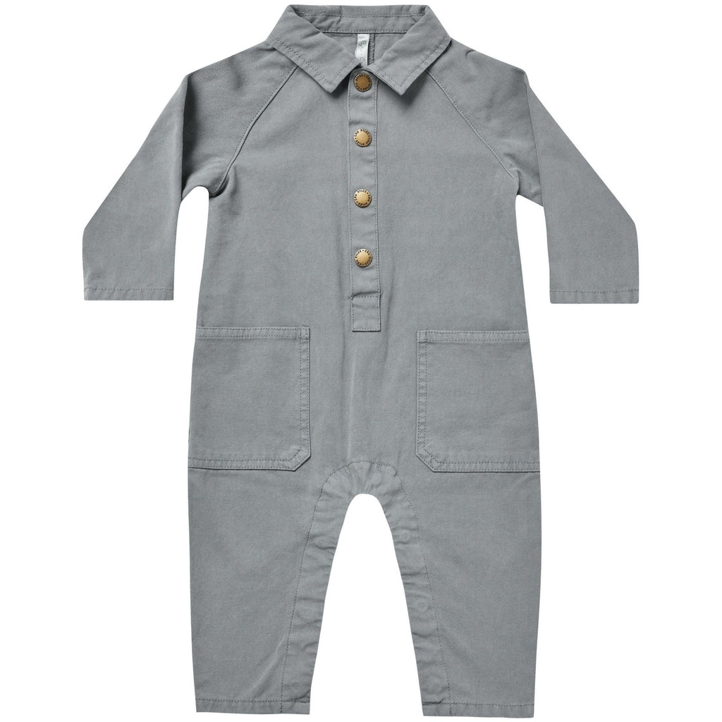 Rylee + Cru Coverall Jumpsuit In Blue